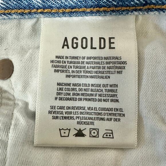 AGOLDE | 90's mid rise loose fit in Captured Distressed | Size 27 - Picture 8 of 12